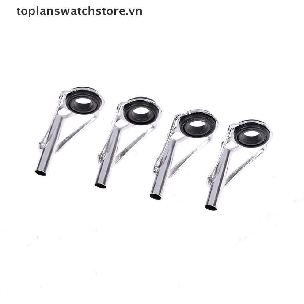 Set 8 Vòng Thép Không Gỉ Gắn Cần Câu Cá Chuyên Dụng