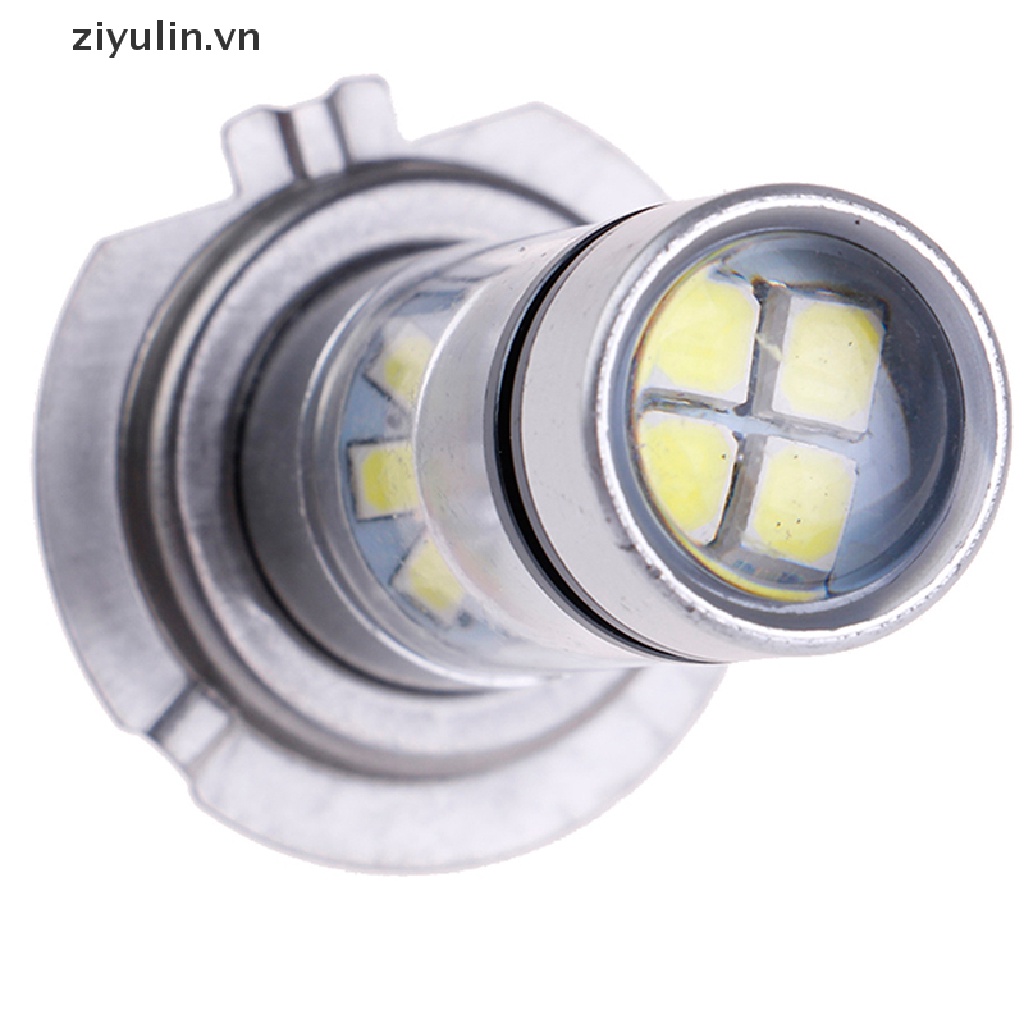 2 Đèn Pha Ô Tô Bóng LED H7 120W 24000LM 6000K