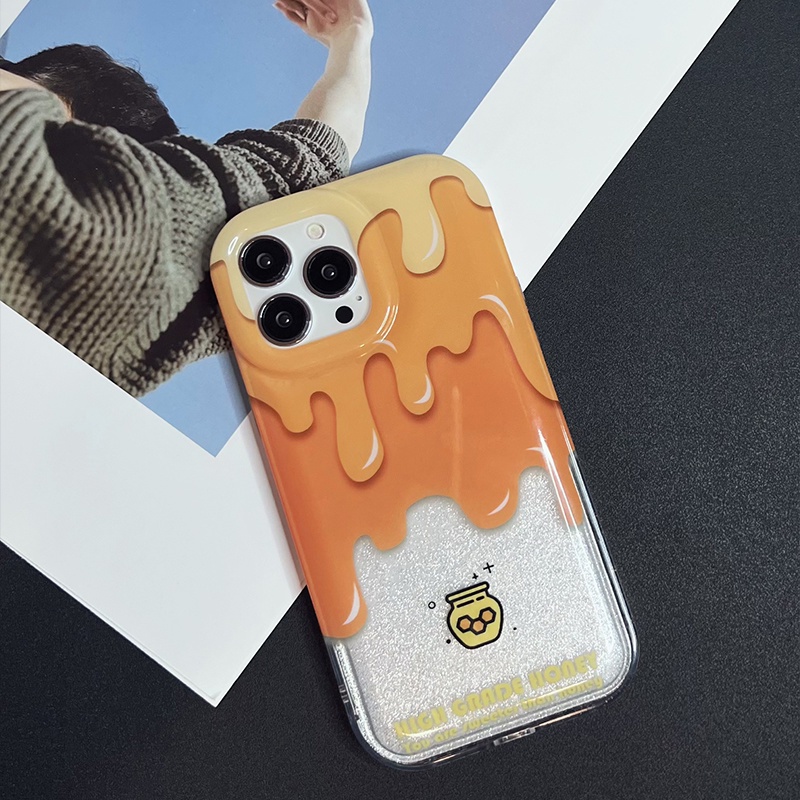 Ốp Điện Thoại Silicon Tpu Mềm Trong Suốt Họa Tiết Hoạt Hình Sáng Tạo Cho iphone 14 13 Pro Max 12 11