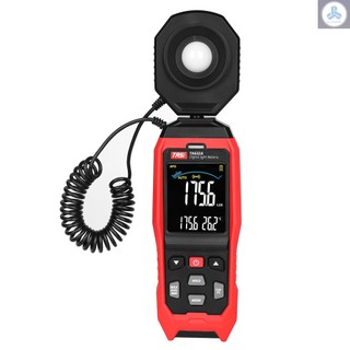 TASI TA632A LCD Digital Light Meter Mini Digital Lux Meter Handheld Illuminometer Luminometer Photometer Luxmeter Light Meter 0-200000 Lux