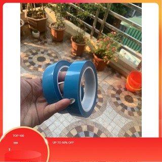 băng dính - băng keo tủ lạnh màu xanh dương khổ 2,5cm dán cố định thiết bị tủ lạnh máy giặt điều hoà...