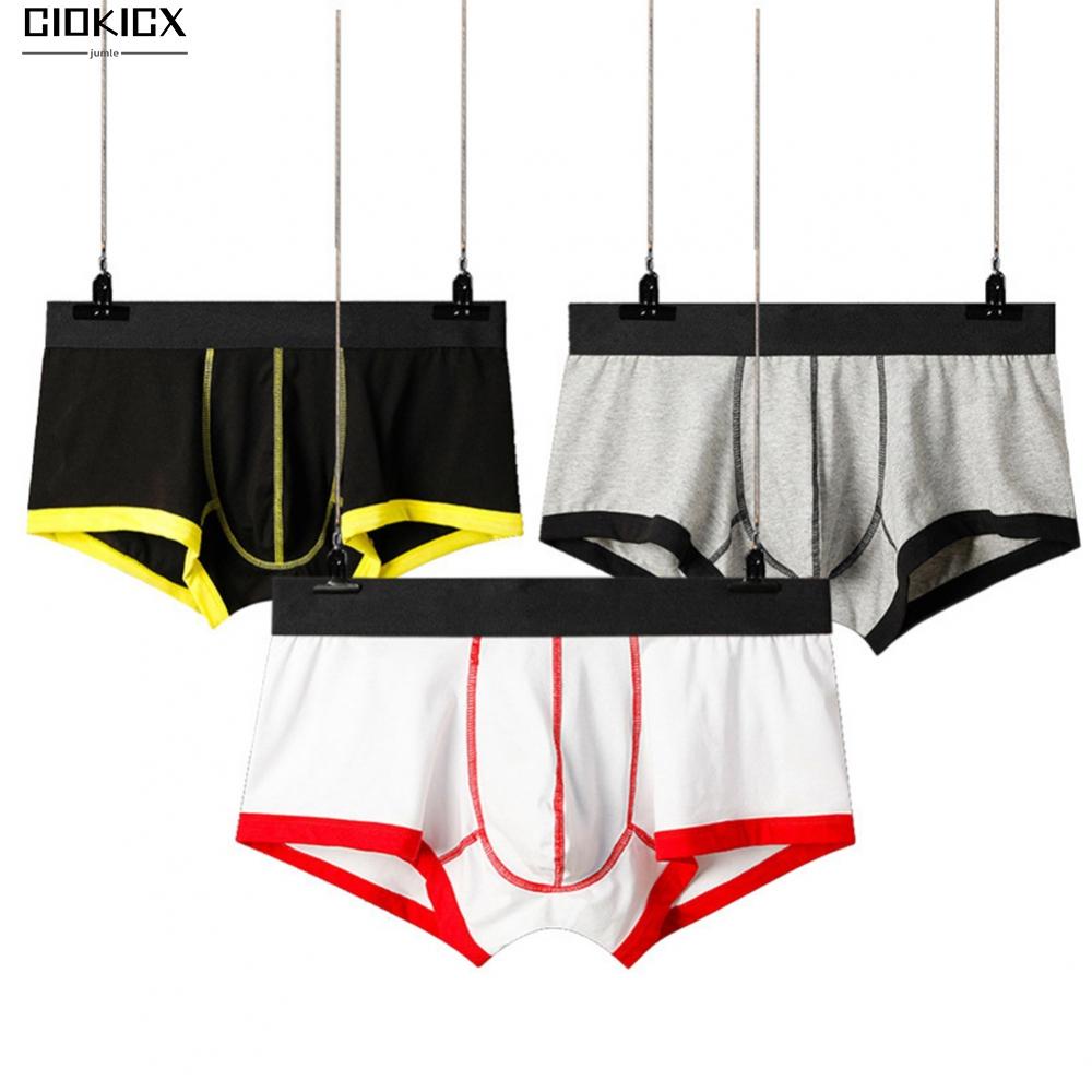 Quần Lót Nam Boxer Co Dãn Màu Trắng Đen Hải Quân