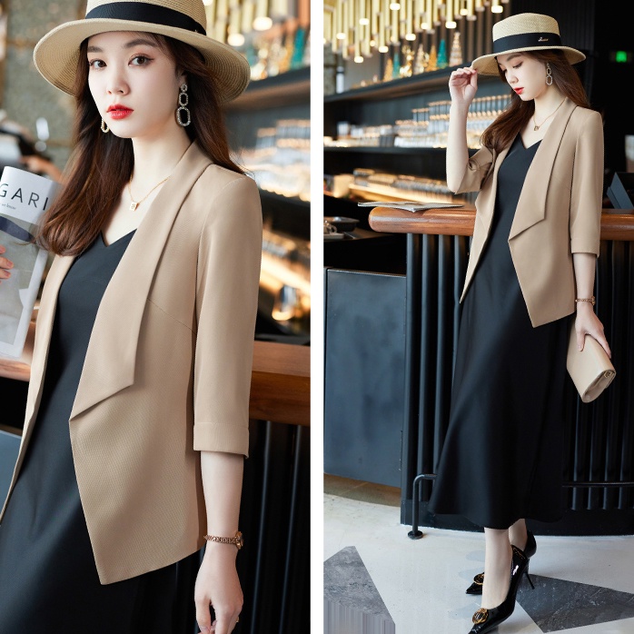 Set Áo Vest - Đầm Hai Dây Sang Trọng Thanh Lịch Công Sở