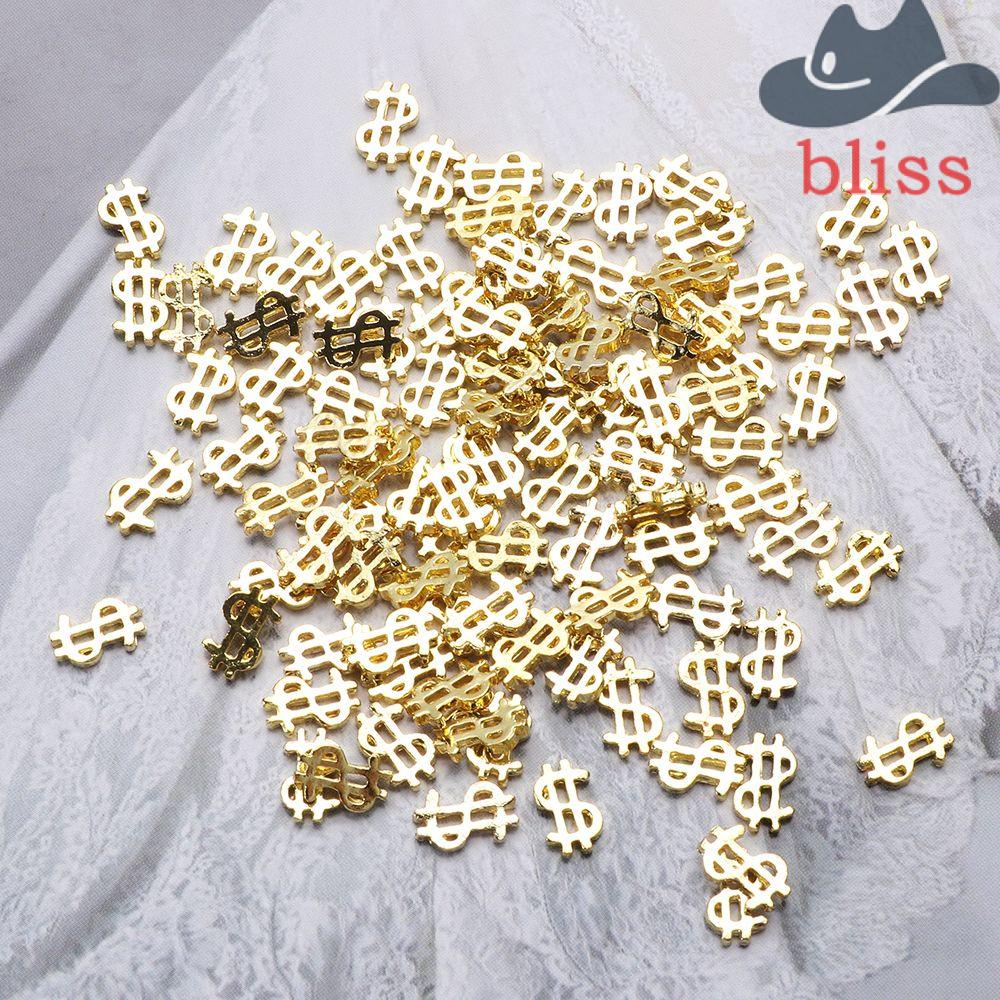 Set 20 Phụ Kiện Trang Trí Móng Tay 3D Sành Điệu|Móng Tay Giả Bằng Kim Loại Quyến Rũ