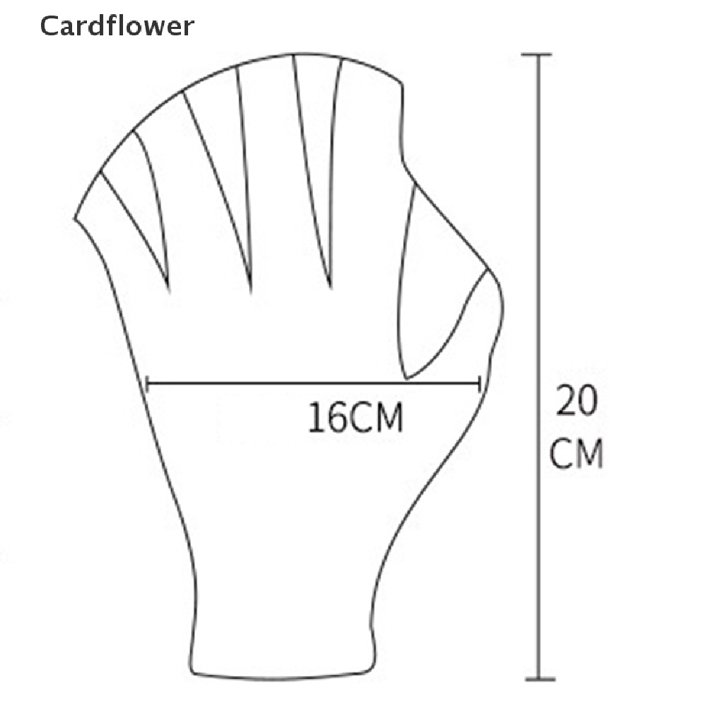 < Cardflower > Găng Tay Bơi Lội Lặn Có Màng Bọc Thiết Bị Lặn