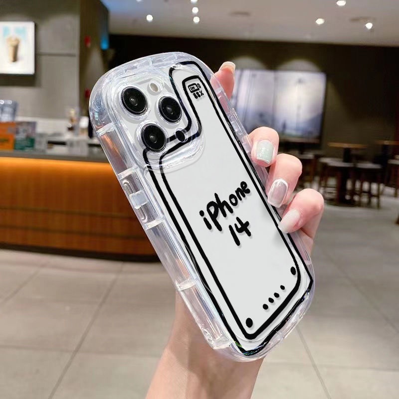 ✅Ốp Điện Thoại Mềm Trong Suốt Chống Sốc 13127 promax8p11 / 9SVJ Cho iPhone14 xr