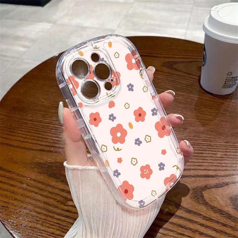 ✅Ốp Điện Thoại Dẻo Trong Suốt Họa Tiết Hoa Nhỏ Xinh Chống Sốc Cho Iphone1413 / 7 11 / xs 8P12Xr