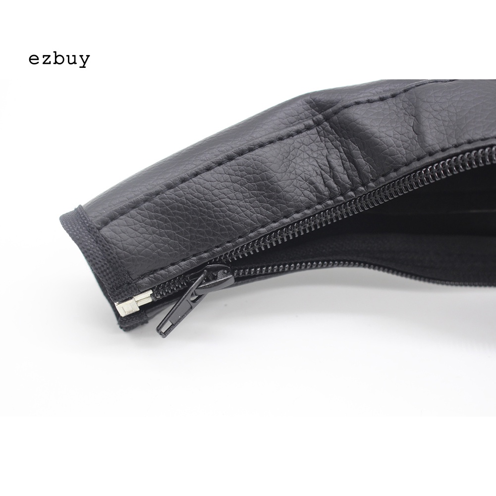 Vỏ Bọc Tay Vịn Xe Đẩy Em Bé Bằng Da Giả Có Khóa Kéo