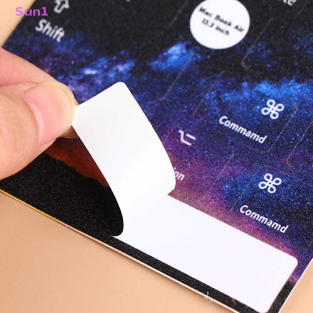 Miếng Dán Nút Bàn Phím Máy Tính In Chữ Tiếng Anh Sun1