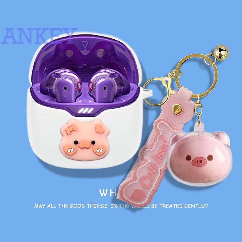 JBL Tune Flex Case Protective Cute Cartoon Cover Bluetooth Earphone Shell Accessories TWS Headphone Portable TUNEFLEX