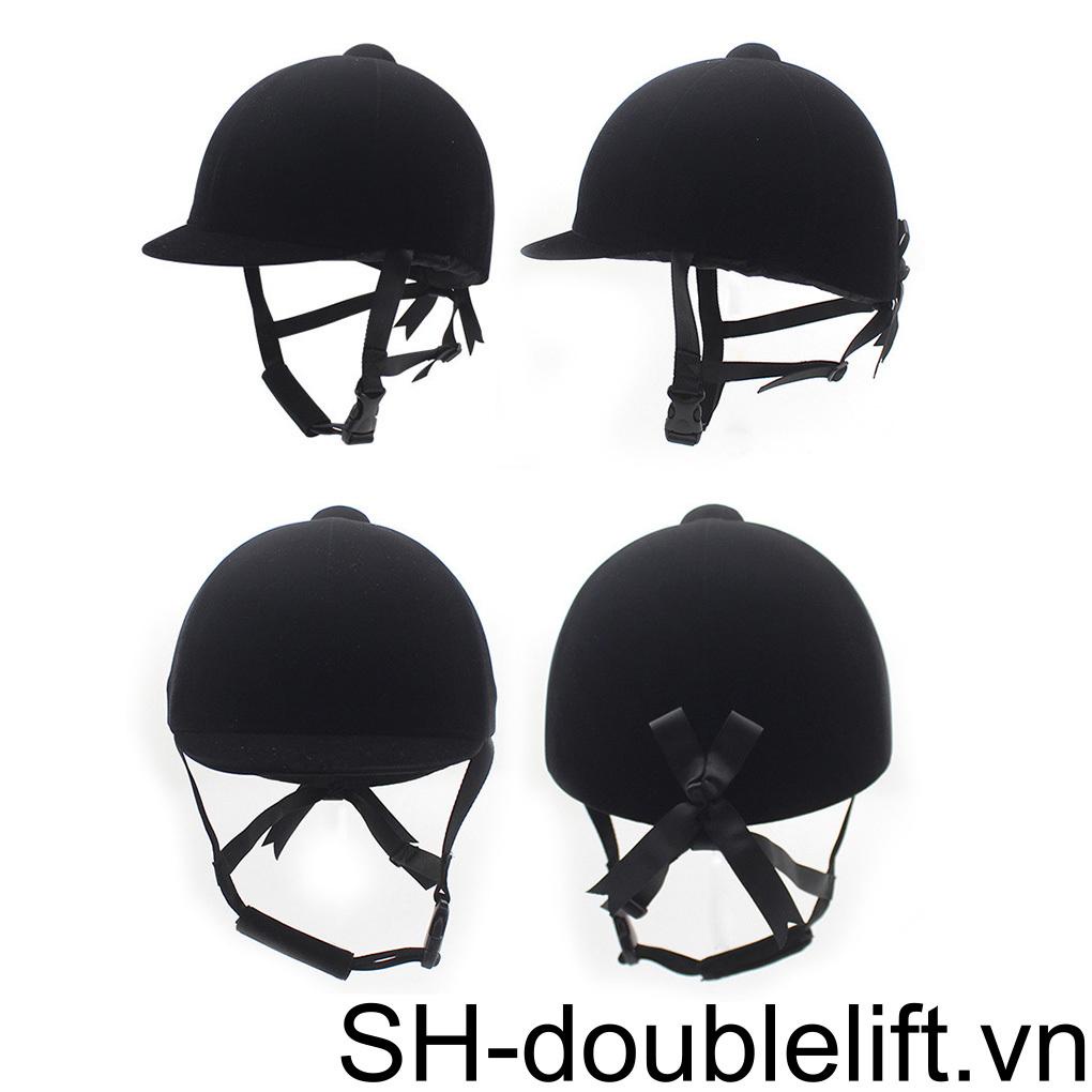 Mũ Bảo Hiểm Unisex Thoáng Khí An Toàn Cho Người Đi Xe Ngựa Có Thể Điều Chỉnh