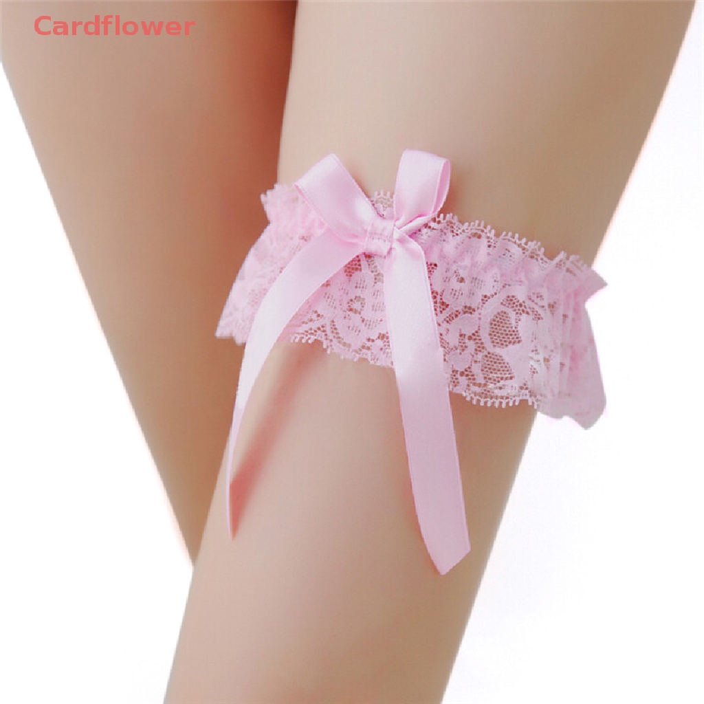 &lt; Cardflower &gt; Thắt Nơ Ren Ruy Băng Thắt Nơ Có Thể Điều Chỉnh Cho Cô Dâu Đám Cưới Mới