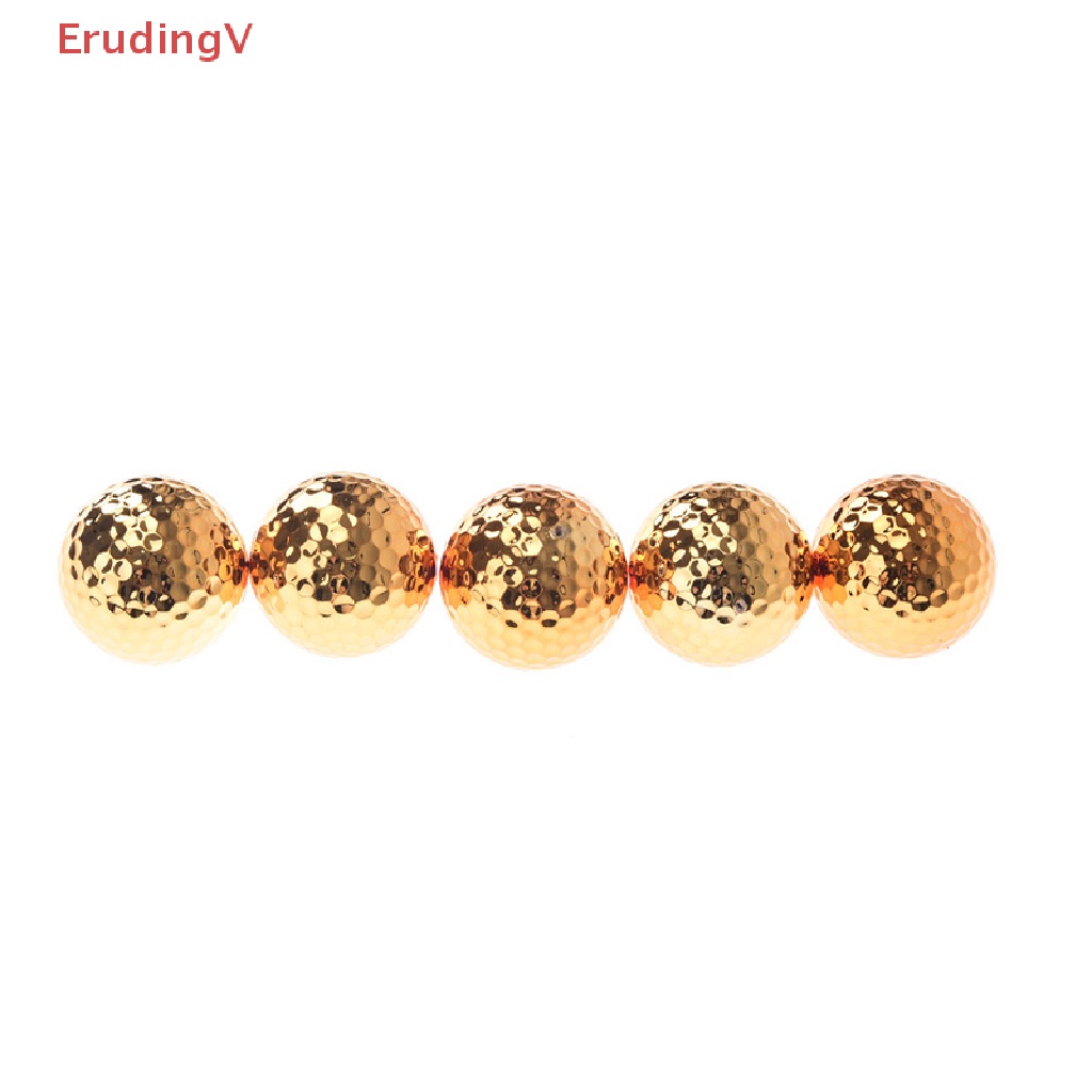 1 Quả Bóng golf Màu Vàng Kim Dùng Trang Trí [Mới] [Mới]