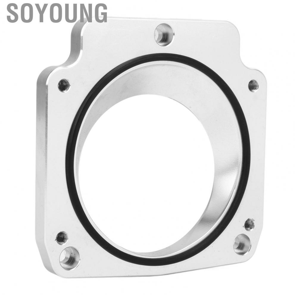 Soyoung Throttle Body Adapter  551513 75mm Through Hole Durable Easy To Install Manifold for Car