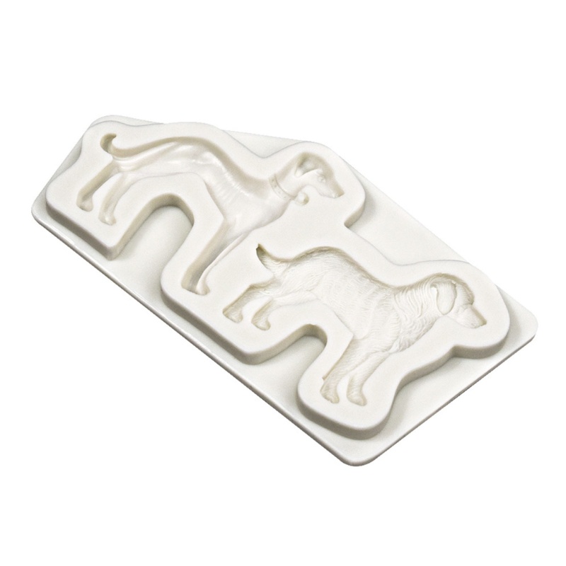 Khuôn Silicone Làm Bánh Tạo Hình Chú Cún 3D Độc Đáo Tiện Dụng