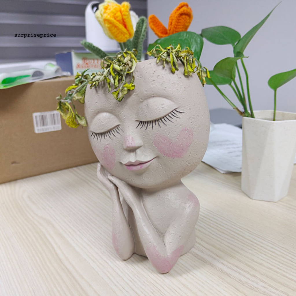 Chậu Cây Resin Bắt Mắt Dùng Trang Trí Trong Nhà / Ngoài Trời