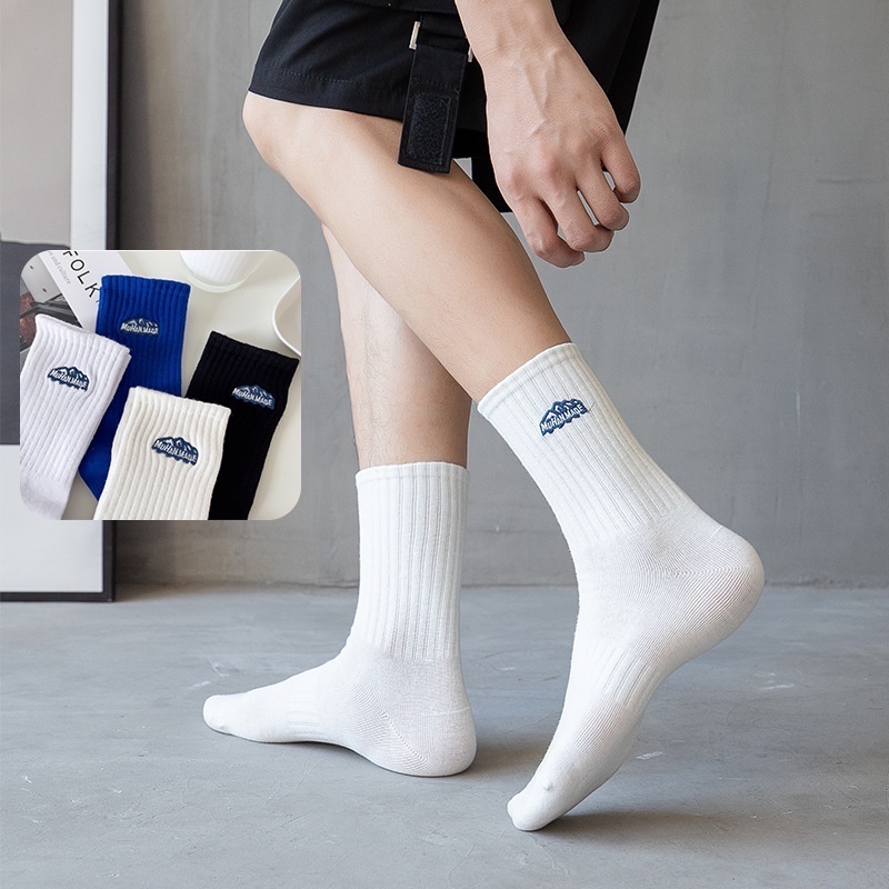 Vớ Thể Thao Chất Liệu Cotton Mỏng Thời Trang Xuân Hè Cho Nam Giới