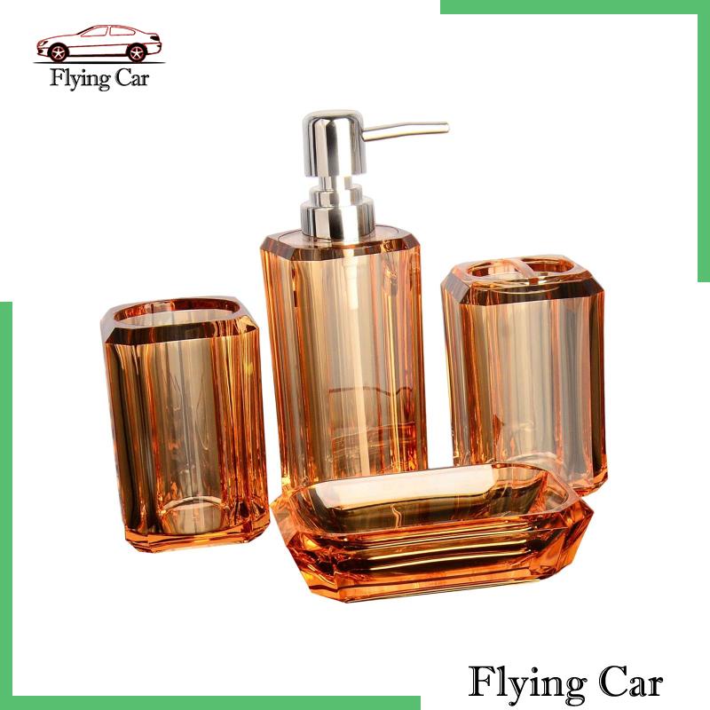 Bộ 4 Giá Đỡ Bàn Chải Đánh Răng / Chai Sữa / Kem Đánh Răng Trang Trí Nhà Cửa / Phòng Tắm Tiện Dụng