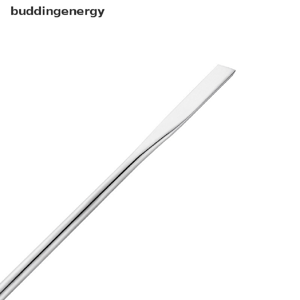 {BUDDI} Muỗng Trộn Mỹ Phẩm Hai Đầu Bằng Thép Không Gỉ Cho Bảng Pha Màu {BUDDI}
