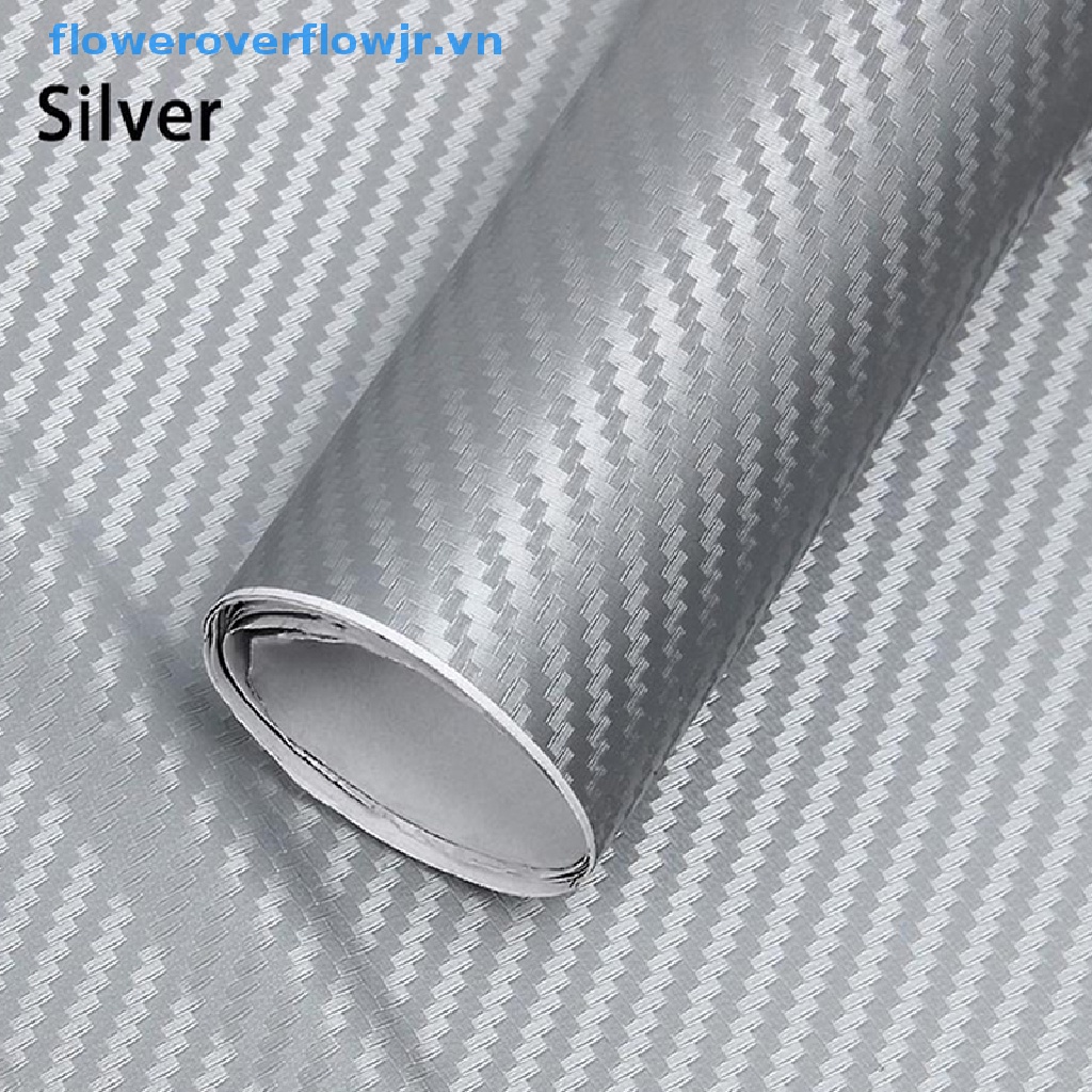 Phim Dán Vinyl Sợi Carbon 3D 127x30cm Trang Trí Xe Hơi