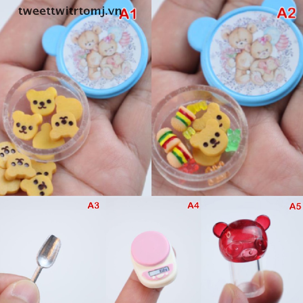 Hộp Đựng Kẹo Đồ Chơi Mini Cho Nhà Búp Bê