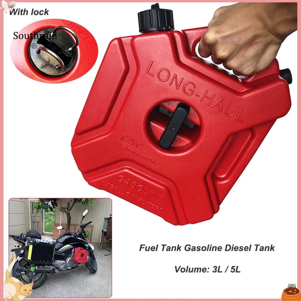 [STN] Bình Nhiên Liệu Bằng Nhựa Sức Chứa Lớn 3L / 5L Hình Jerry Cho Xe Hơi Xe Máy