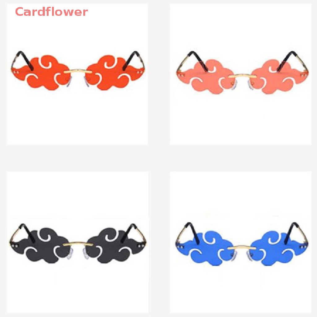 1 Kính Mát Hóa Trang Không Viền Phong Cách Gothic Punk Mới