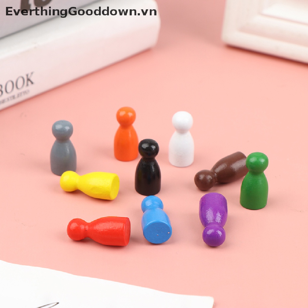 Everthinggooddown Set 100 Phụ Kiện Đánh Dấu Bàn Chân Đường Kính Nhiều Màu vn