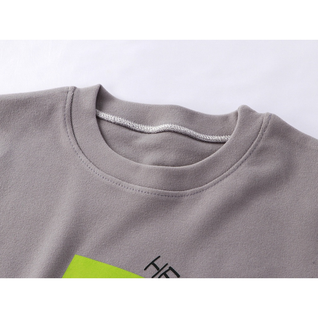 Áo Thun Tay Dài In Hình Mặt Cười Dễ Phối Đồ Cho Bé Hzffc0117