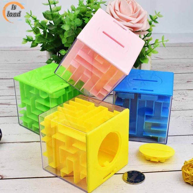 Hộp Đựng Tiền Xu Sưu Tầm Mê Cung 3d Dành Cho Trẻ Em