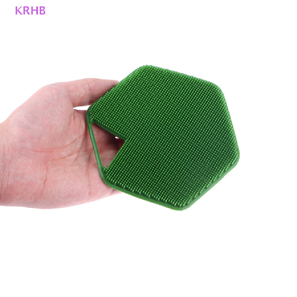 Bàn Chải Tắm Silicone Tẩy Tế Bào Chết Mát Xa Cơ Thể Mới