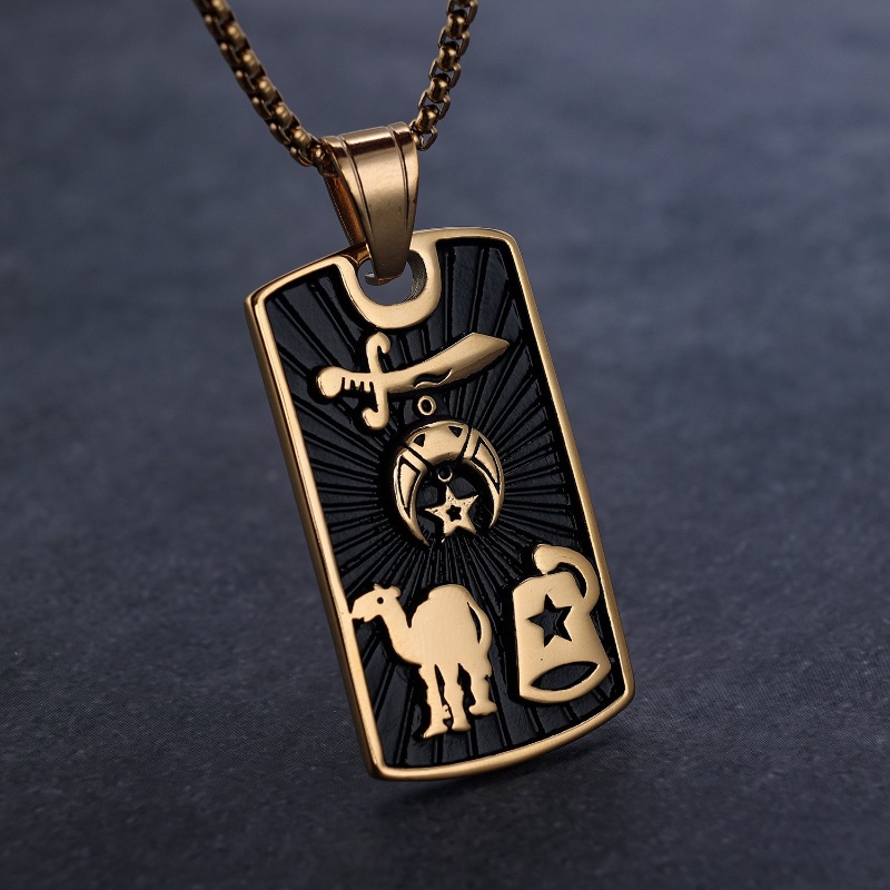 Z Vòng cổ Bằng Thép Không Gỉ Phong Cách Hip Hop Cá Tính Cho Nam Và Nữ