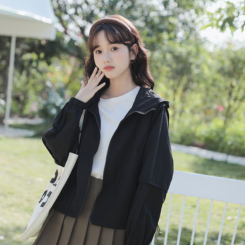 Áo Khoác Thể Thao Thiết Kế Mỏng Kiểu Dáng Mới Thời Trang Mùa Hè Dành Cho Nữ
