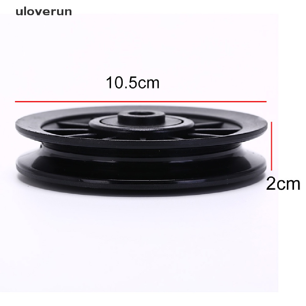 Uloverun 1 Bánh Xe Ròng Rọc 105mm Chống Mài Mòn Ròng Rọc Đen 105mm 105mm Chống Mòn Dùng Để Tập Gym Ròng Rọc 105mm 105mm Chuyên Dụng Chất Lượng Cao