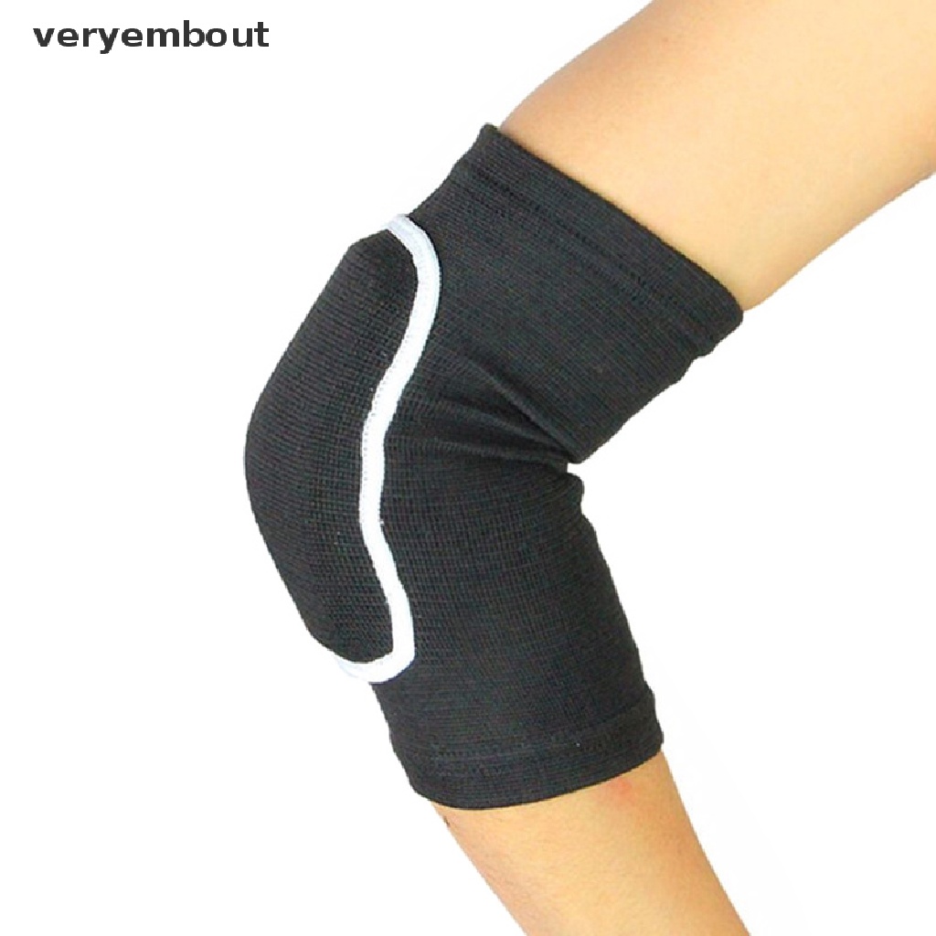 Đệm Xốp El Dày Dặn Co Giãn Bảo Vệ Đầu Gối Khi Chơi Bóng Rổ / Bóng Chuyền / Thể Thao Cho Người Lớn Và Trẻ Em