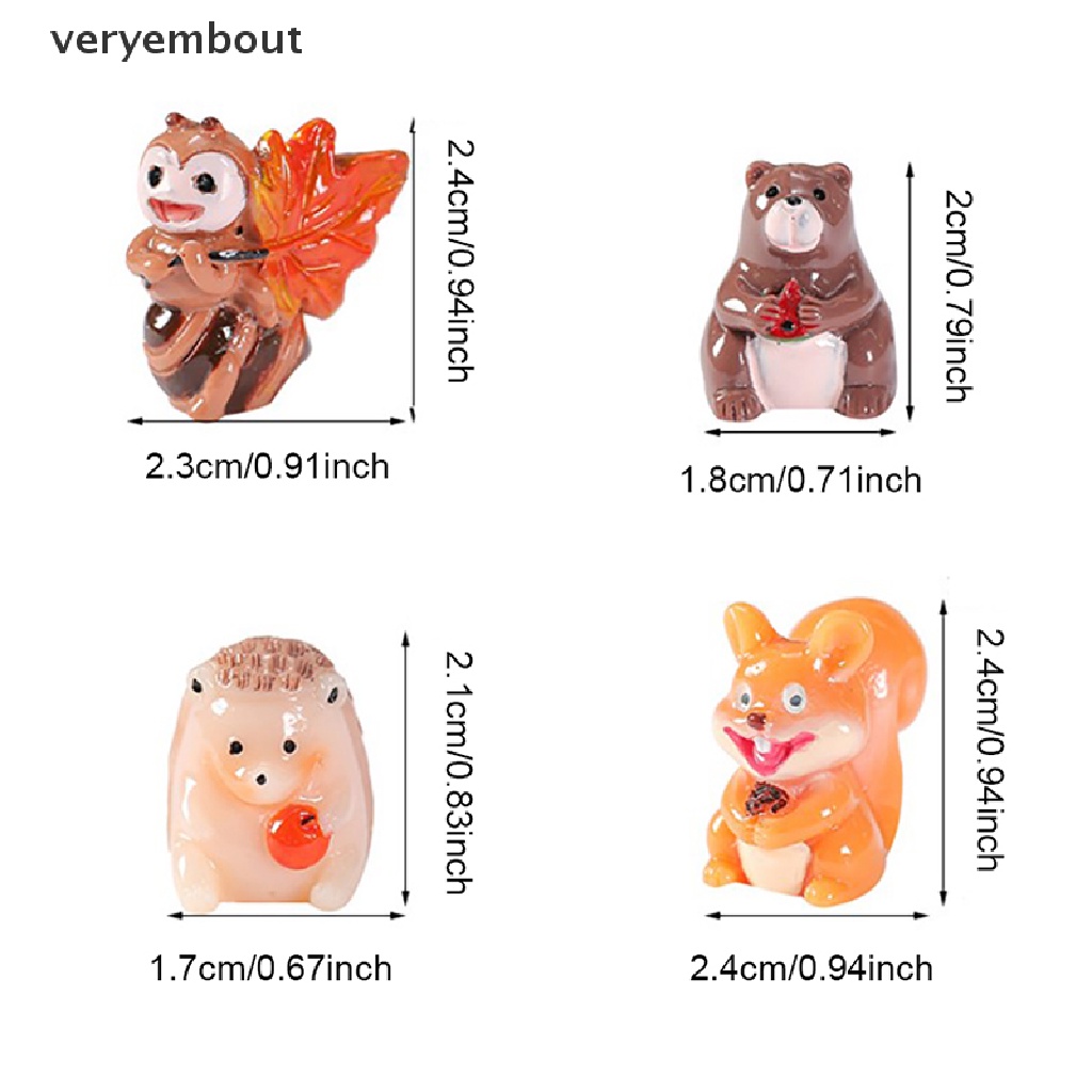 Tượng Resin Hình Trái Cây Dùng Trang Trí Nhà Búp Bê Diy