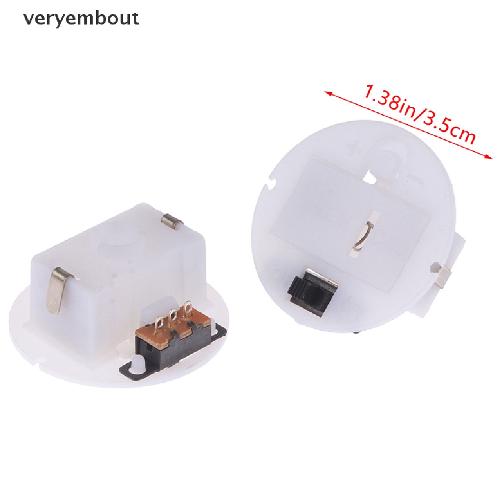 Set 5 Nút Tròn Nhiều Ngăn Chuyên Dụng Cho Công Tắc AG13