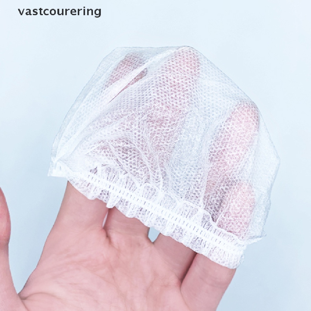 Set 20 Vỏ Bọc Tai Nghe Bằng Vải Không Dệt Co Giãn Sử Dụng Một Lần