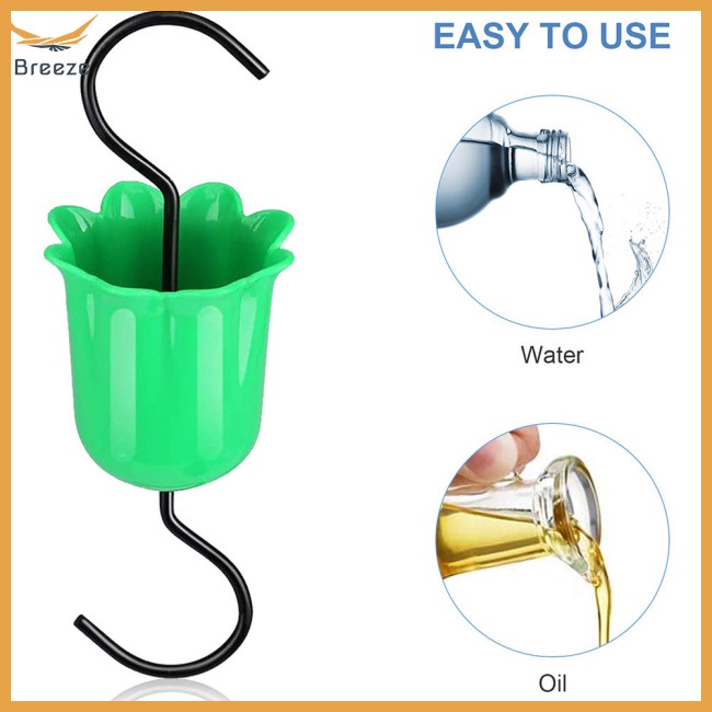 Hộp Đựng Thức Ăn Cho Chim Có Móc Treo Trang Trí Sân Vườn