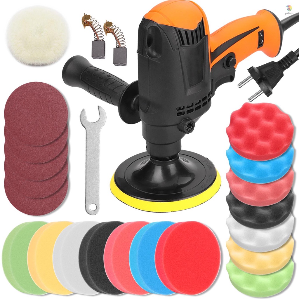 Máy Đánh Bóng Đa Năng 980W 980W Có Thể Điều Chỉnh Tốc Độ