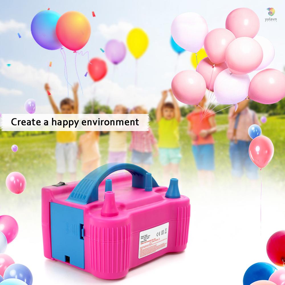 Máy Bơm Bong Bóng Chạy Điện Công Suất Cao 220V-240V Hai Vòi Tiện Dụng