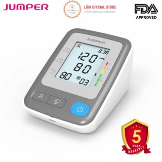 Máy đo huyết áp, máy đo huyết áp điện tử bắp tay JUMPER  JPD-HA300 đạt chuẩn chứng nhận FDA Hoa Kỳ bảo hành 60 tháng