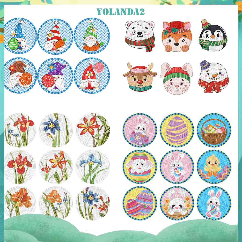 Đế Lót Ly Pha Lê Có Thể Tái Sử Dụng Kèm Giá Đỡ Tiện Lợi Sự Bảo Vệ