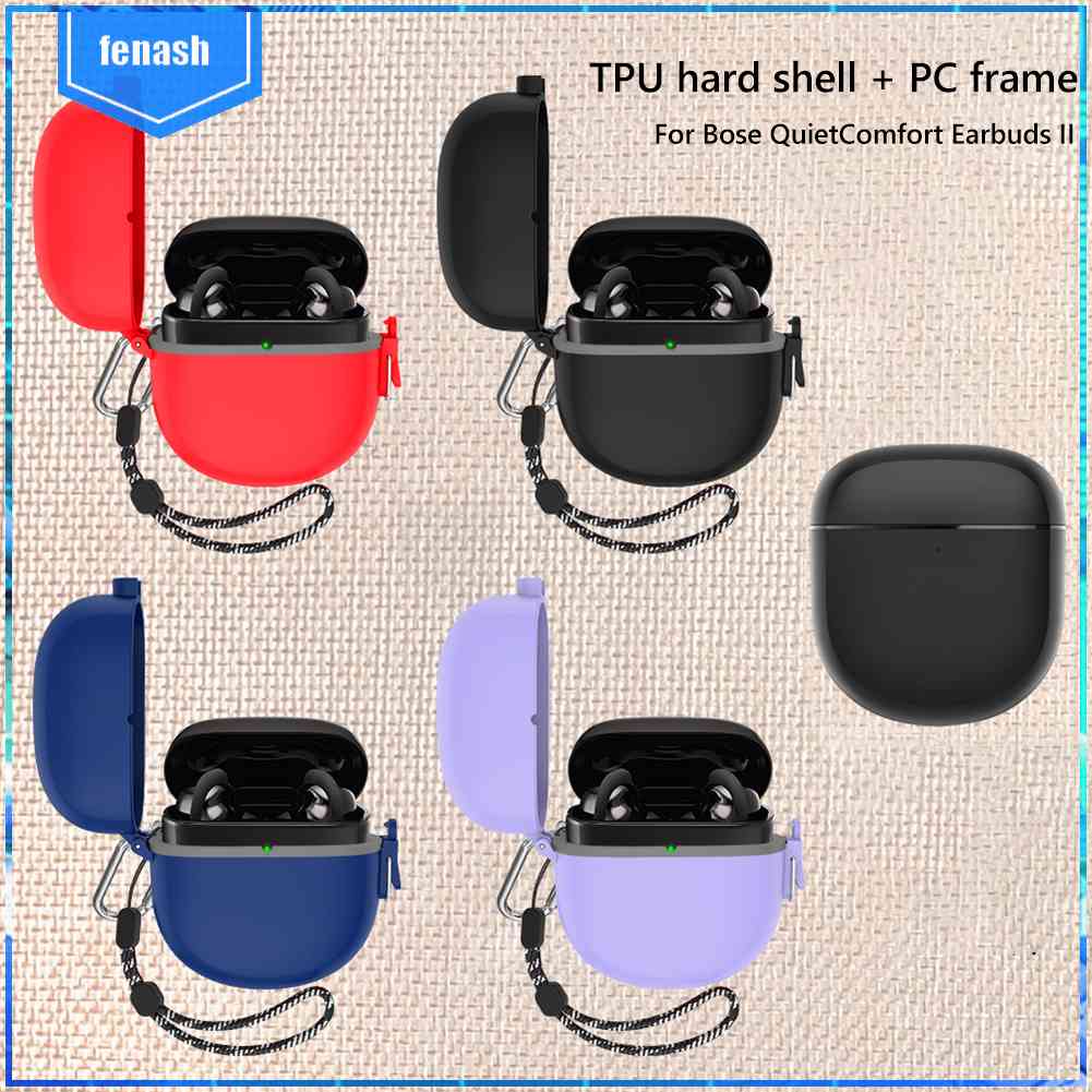 Hộp Đựng Tai Nghe Bằng TPU PC Có Dây Đeo Cho Bose QuietComfort Headphone II