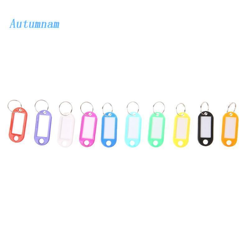 Set 10 Móc Khóa Nhựa Dùng Để Gắn Thẻ Tên ID