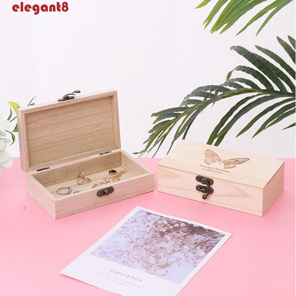 Hộp Đựng Trang Sức Để Bàn Có Nắp Đậy Kiểu Dáng Tinh Tế Ốp