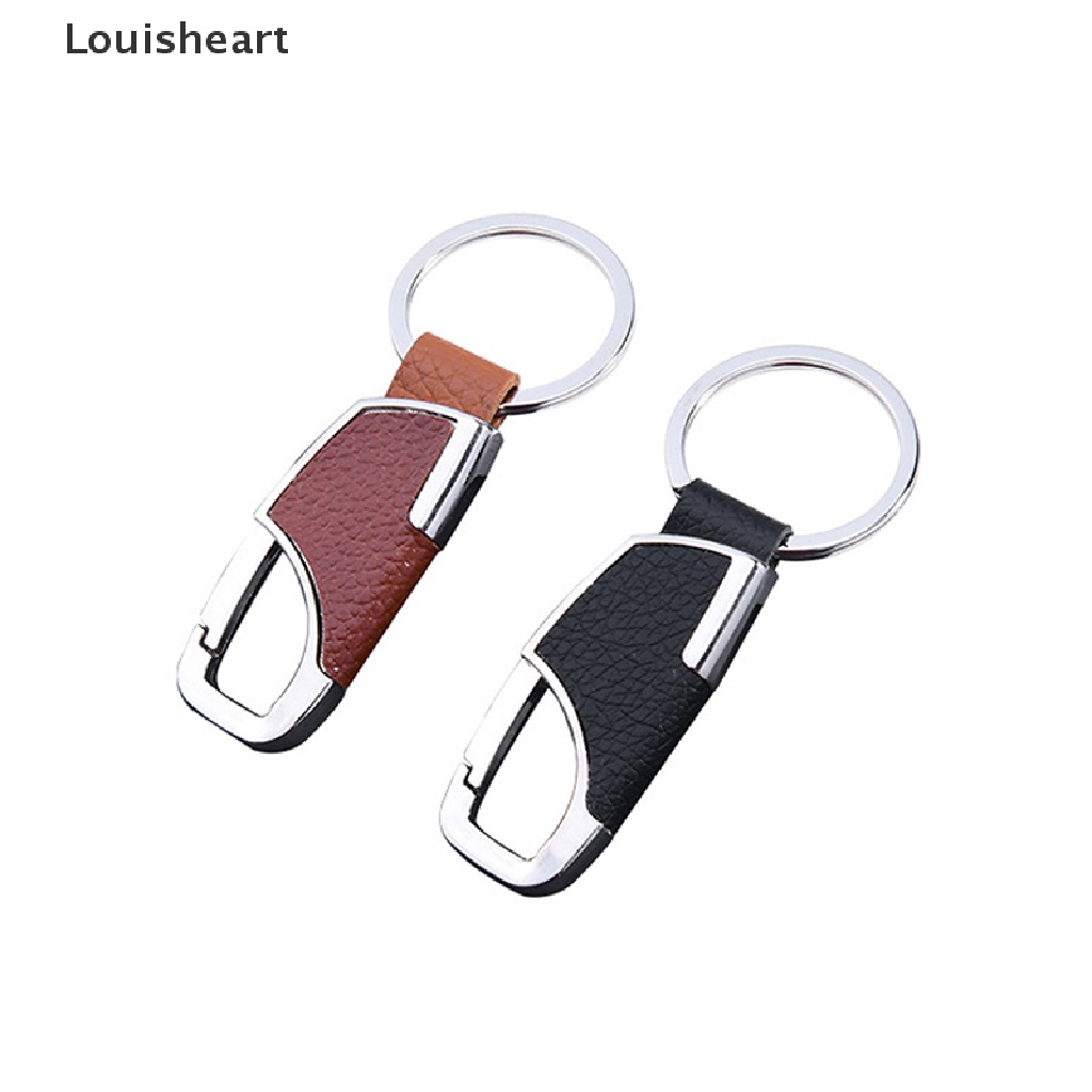 Móc Khóa Da Louisheart Bằng Kim Loại Thời Trang Dành Cho Nam Và Nữ