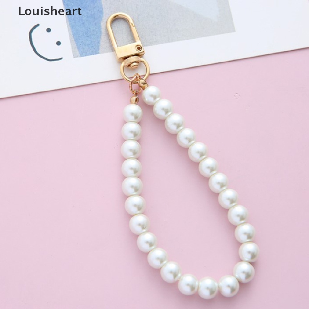 Móc Khóa Louisheart Đính Ngọc Trai Nhân Tạo Thời Trang