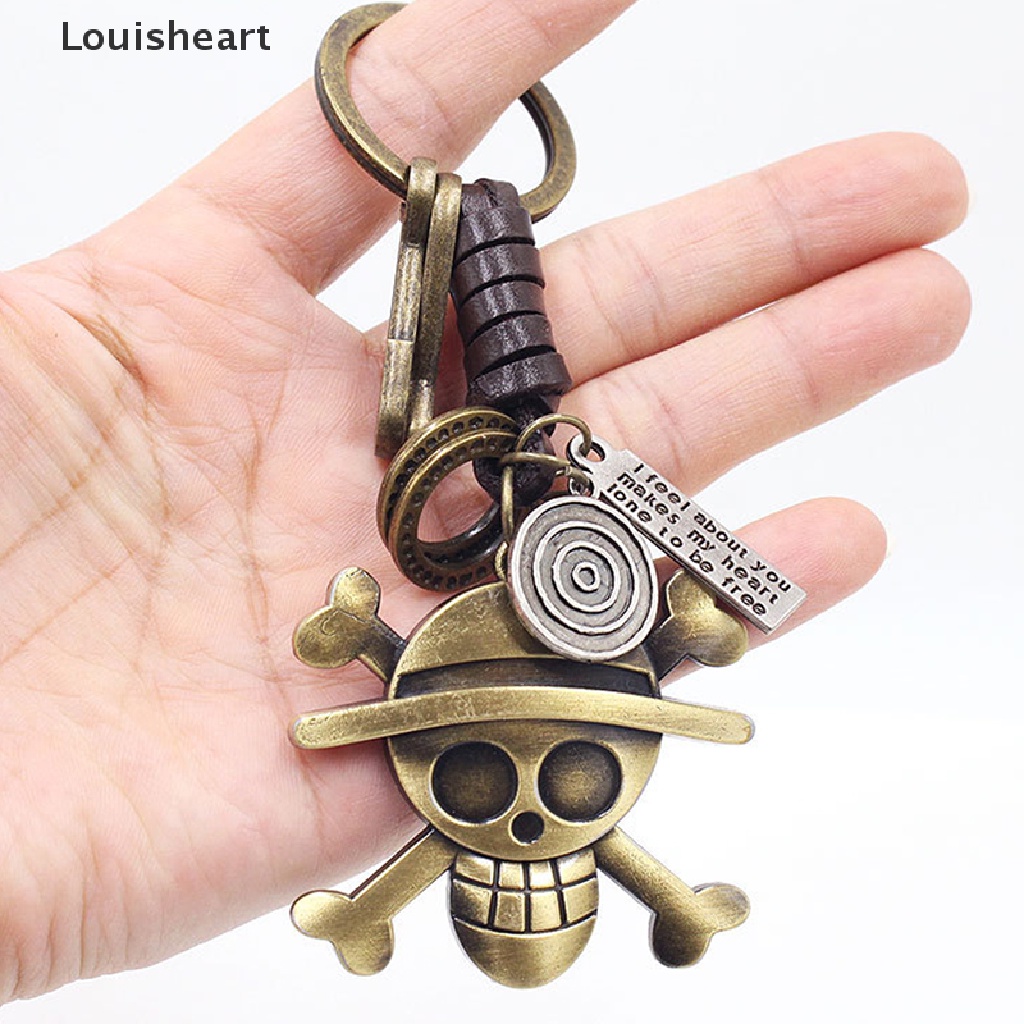 Móc Khóa Hình Nón Louisheart Phong Cách Punk Cổ Điển