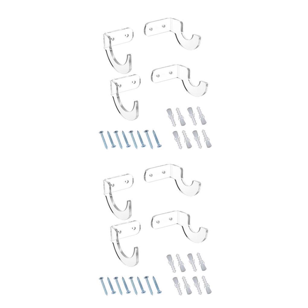 Giá Đỡ Bóng Chày Bằng Acrylic 1 / 2 / 3S Gắn Tường Tiện Dụng Cho Phòng Khách